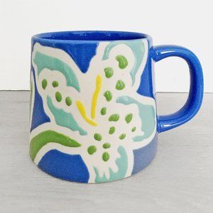 Starbucks Blue Iris Flower Coffee Mug Summer 2021 Limited Edition